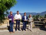 Presentación de las postales promocionales del Camino de Santiago en Aragón
