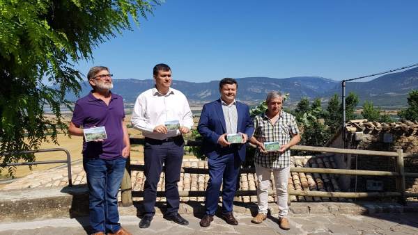 Presentación de las postales promocionales del Camino de Santiago en Aragón Presentación de las postales promocionales del Camino de Santiago en Aragón