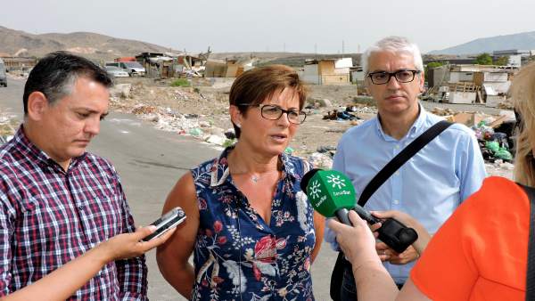 La portavoz del PSOE en el Ayuntamiento de Almería, Adriana Valverde La portavoz del PSOE en el Ayuntamiento de Almería, Adriana Valverde