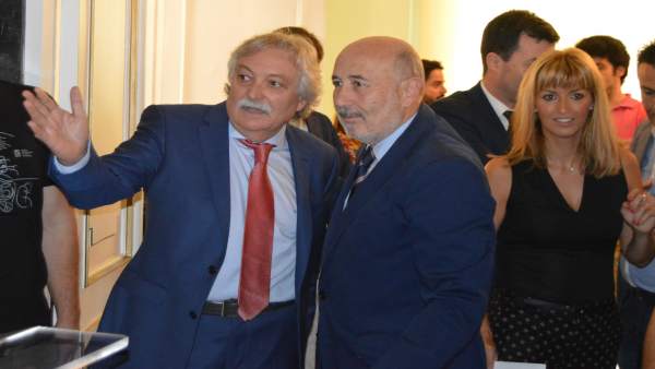 El subdelegado del Gobierno en Ourense, Emilio González Afonso, y Javier Losada El subdelegado del Gobierno en Ourense, Emilio González Afonso, y Javier Losada