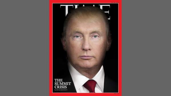 Trump y Putin en 'Time' Trump y Putin en 'Time'