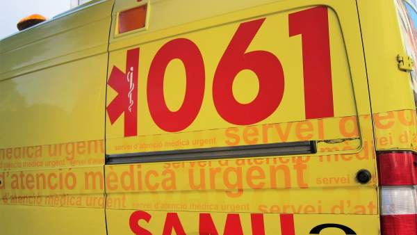 Imagen de recurso de una ambulancia del SAMU 061 Imagen de recurso de una ambulancia del SAMU 061