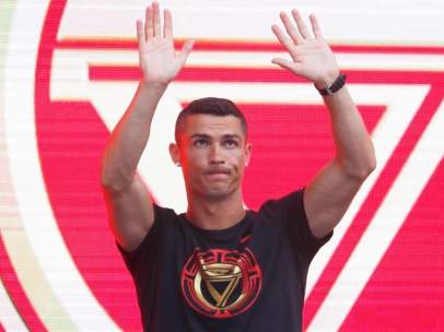Cristiano Ronaldo, en China