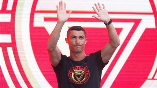 Cristiano Ronaldo, en China Cristiano Ronaldo, en China