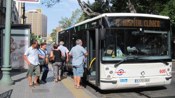 Autobús, Urbano, EMT, gente, usuarios, viajeros Autobús, Urbano, EMT, gente, usuarios, viajeros