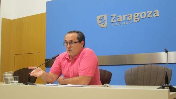 Consejero de Servicios Públicos y Personal de Zaragoza, Alberto Cubero Consejero de Servicios Públicos y Personal de Zaragoza, Alberto Cubero