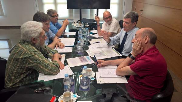 La reunión se ha celebrado este viernes en el Puerto de Valencia La reunión se ha celebrado este viernes en el Puerto de Valencia