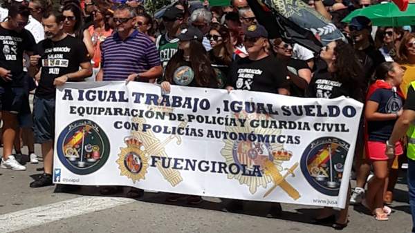 Protesta convocada por Jusapol Protesta convocada por Jusapol