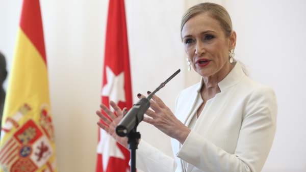 Rueda de prensa de Cristina Cifuentes Rueda de prensa de Cristina Cifuentes
