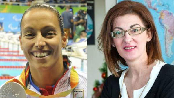 Teresa Perales y Maite Pagazaurtundúa Teresa Perales y Maite Pagazaurtundúa