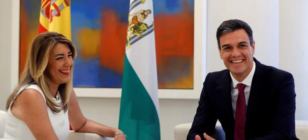 Sánchez y Díaz, en Moncloa