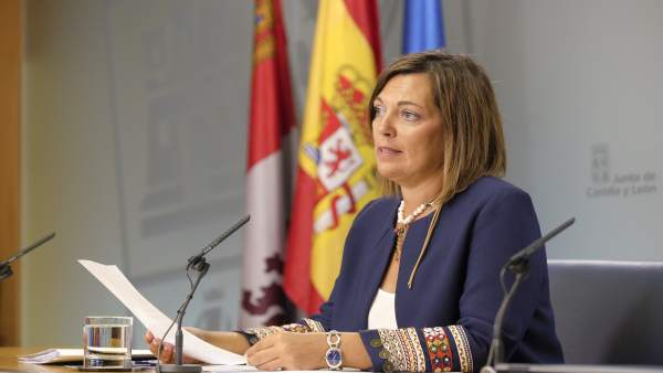 Milagros Marcos tras el Consejo de Gobierno Milagros Marcos tras el Consejo de Gobierno