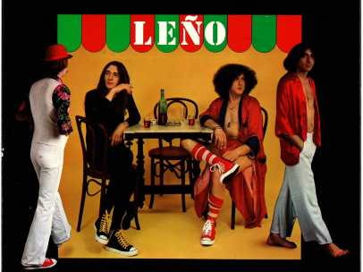 Carátula del primer álbum homónimo del grupo Leño.