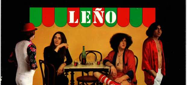 Carátula del primer álbum homónimo del grupo Leño.