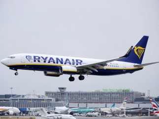 Avión de Ryanair