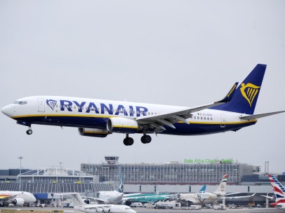 Avión de Ryanair