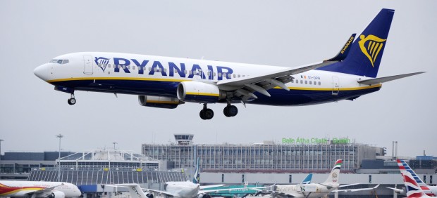 Avión de Ryanair