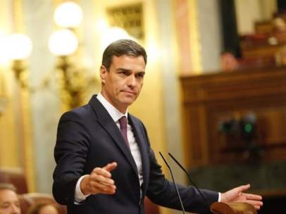 El presidente del Gobierno, Pedro Sánchez