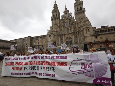 Homenaje accidente Alvia
