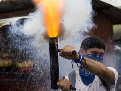 Manifestación contra Ortega en Nicaragua