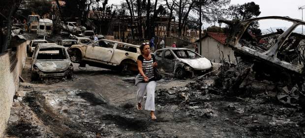 Andando entre las cenizas