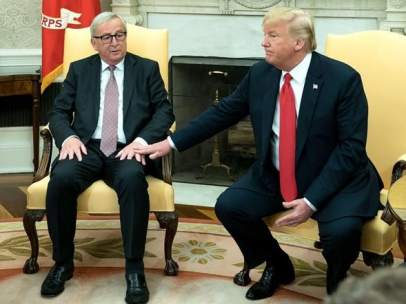 Juncker y Trump