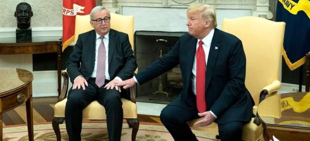 Juncker y Trump