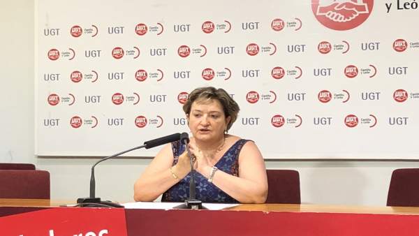 La secretaria general de la FsSP UGT en CyL, Carmen Ámez, 26-7-18 La secretaria general de la FsSP UGT en CyL, Carmen Ámez, 26-7-18