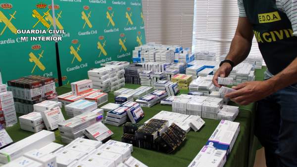 Guardia Civil desarticula un punto de distribución de anabolizantes Guardia Civil desarticula un punto de distribución de anabolizantes