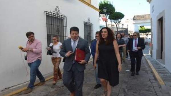 Fabian Picardo en San Roque Fabian Picardo en San Roque