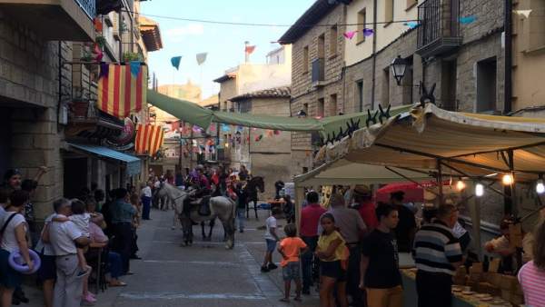 Celebración de las Don Migueladas en Luesia Celebración de las Don Migueladas en Luesia
