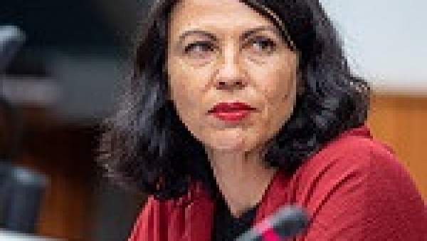 La diputada de IU por Málaga Eva García Sempere La diputada de IU por Málaga Eva García Sempere