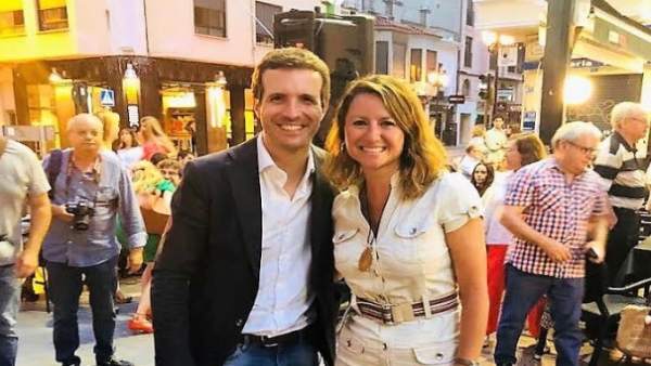 Pablo Casado y Begoña Carrasco Pablo Casado y Begoña Carrasco