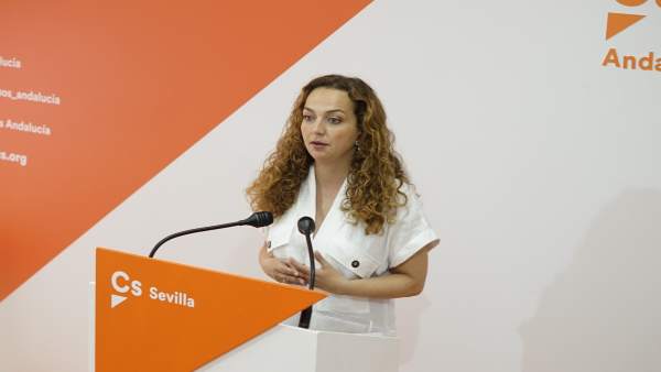 La parlamentaria autonómica de Cs por Sevilla Marta Escrivá La parlamentaria autonómica de Cs por Sevilla Marta Escrivá