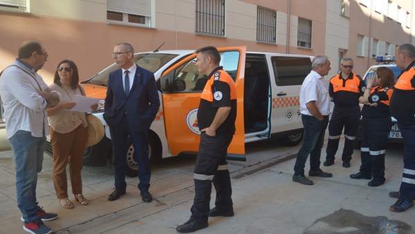 La agrupación de voluntarios tiene un nuevo vehículo La agrupación de voluntarios tiene un nuevo vehículo