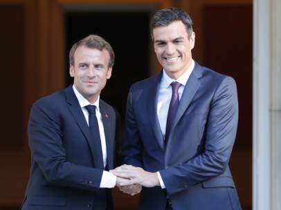 Pedro Sánchez y Emmanuel Macron