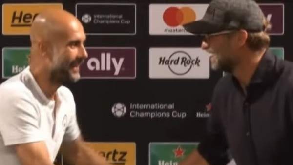 Guardiola y Klopp Guardiola y Klopp