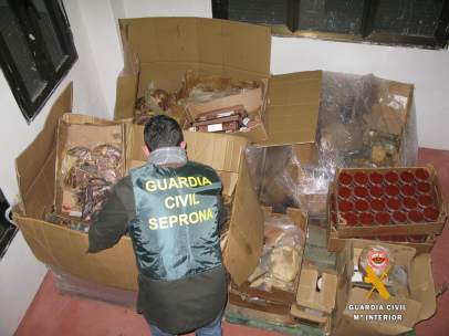 Inspección de la Guardia Civil en Salamanca
