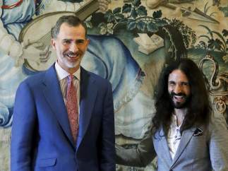El rey Felipe VI y Baltasar Picornell i Lladó
