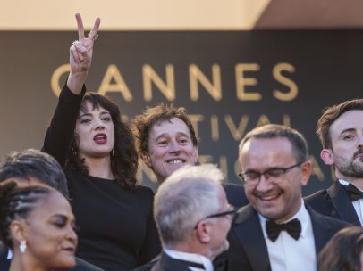 Asia Argento, reivindicativa en el Festival de Cannes 2018.