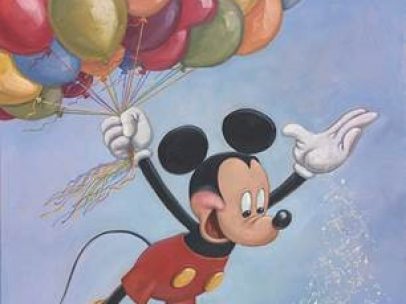 Retrato Mickey Mouse Disney