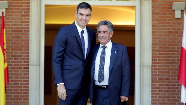 Pedro Sánchez y Miguel Ángel Revilla Pedro Sánchez y Miguel Ángel Revilla