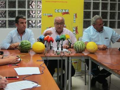 EL presidente de COAG, Miguel Padilla EN EL CENTRO