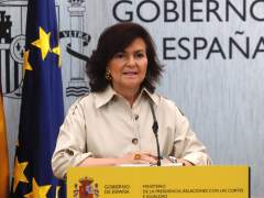 Carmen Calvo responde a Torra: "Con una frase inaceptable no se ataca al Estado"