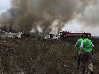 Accidente aéreo en México
