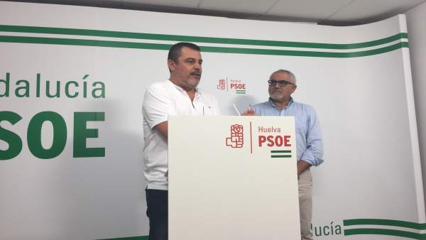 Los parlamentarios andaluces por Huelva Jesús Ferrera y Diego Ferrera. Los parlamentarios andaluces por Huelva Jesús Ferrera y Diego Ferrera.