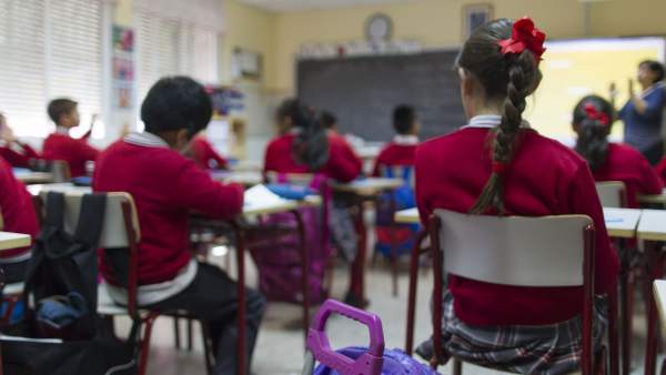 Aula de un colegio Aula de un colegio
