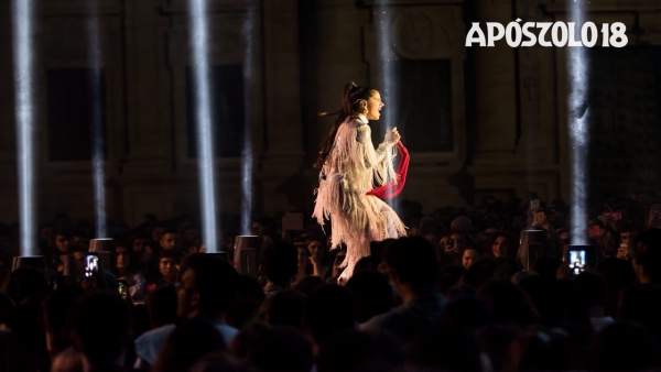 Concierto de Rosalía en el último día de las Fiestas del Apóstol 2018 Concierto de Rosalía en el último día de las Fiestas del Apóstol 2018