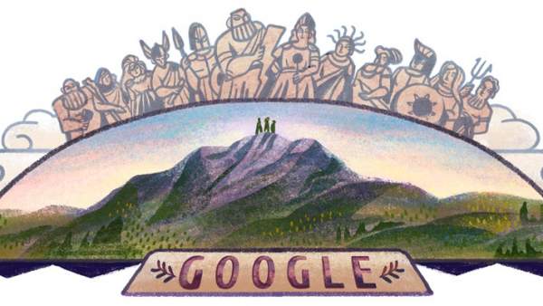 Doodle monte Olimpo Doodle monte Olimpo