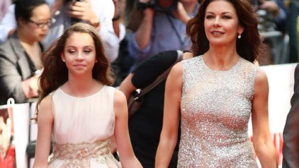 Catherine Zeta-Jones y su hija Catherine Zeta-Jones y su hija